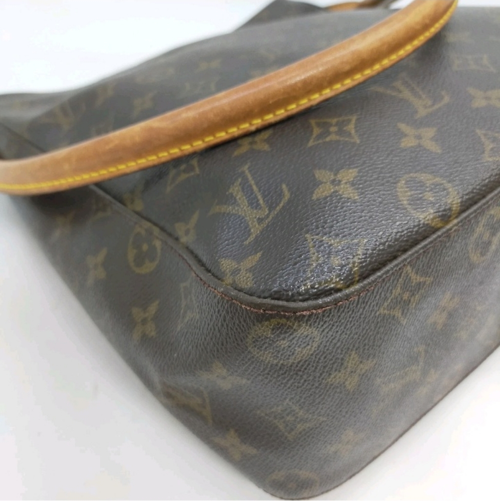 Louis Vuitton LV Shoulder Bag Looping GM Brown Monogram - Picture 8 of 9